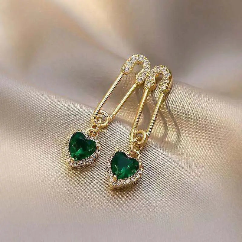 Boucles d'oreilles Dangle Amarisse Viridelle | Or
