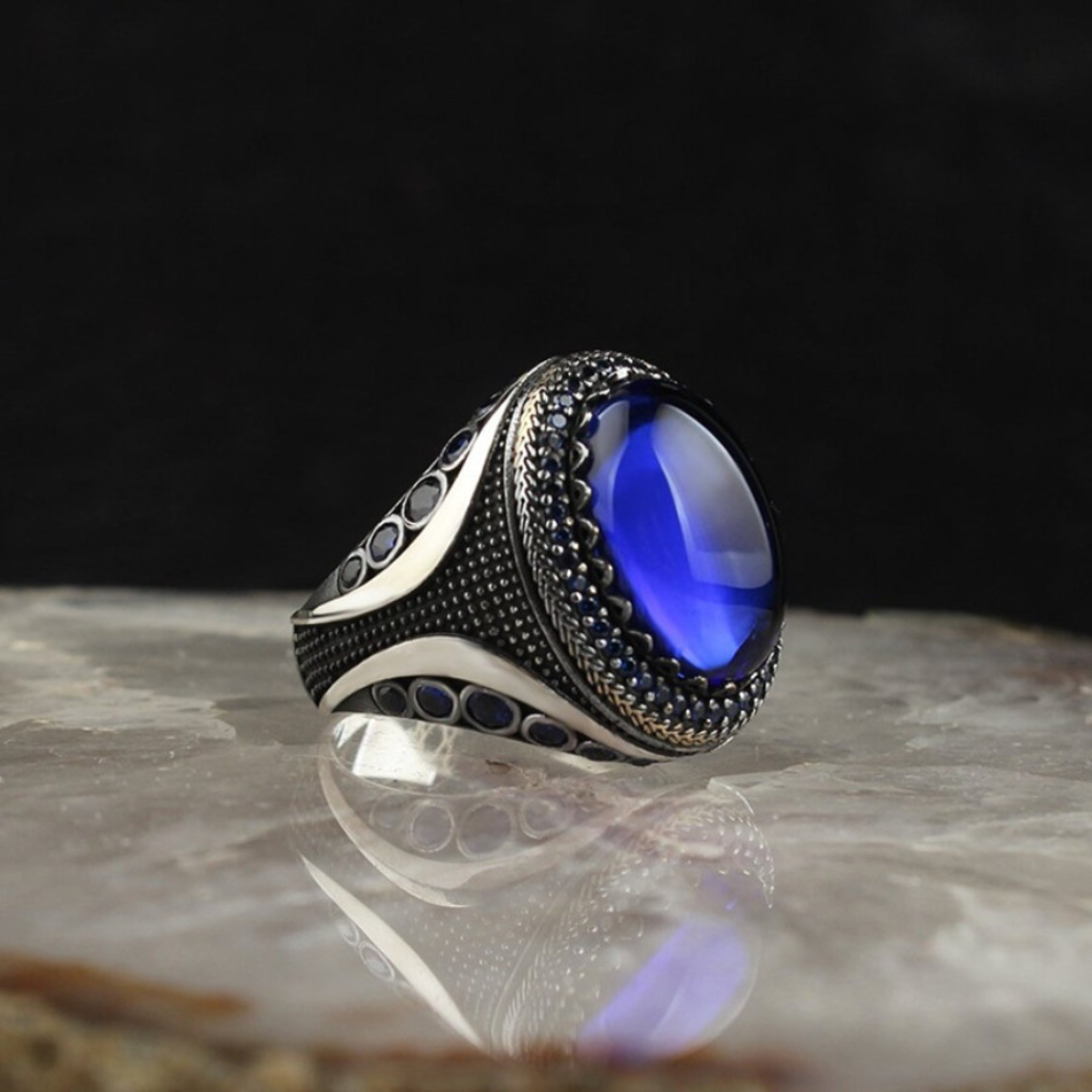 Bague Souveraine en Saphir