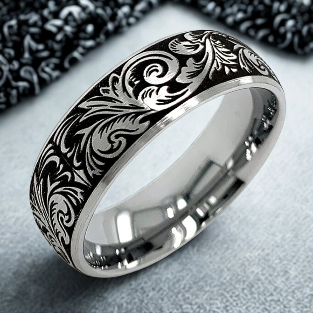 Bande Baroque en Argent