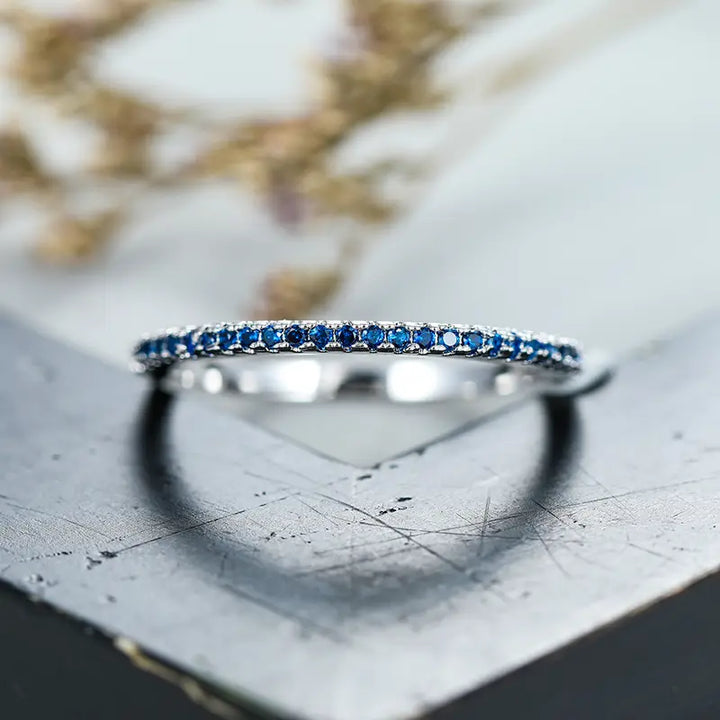 Bague Soraya Azurith | Or Blanc