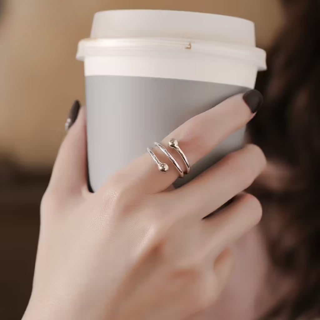 Bague Ajustable Ouverte