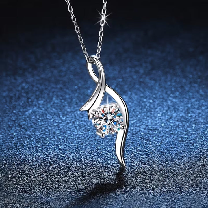 Collier en Moissanite Élégant
