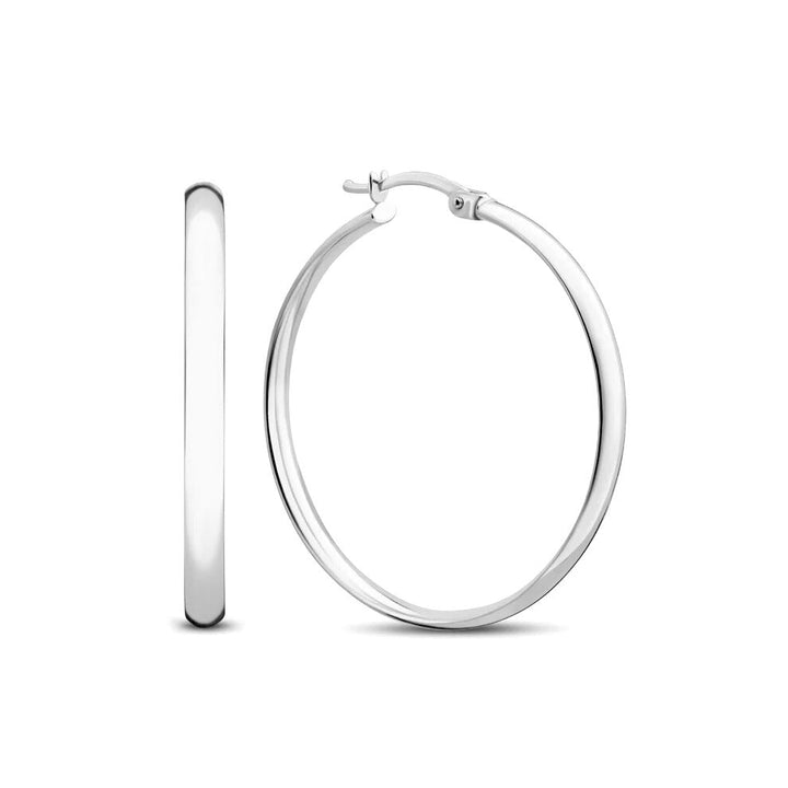 Boucles d'oreilles Noa Serane | Or blanc