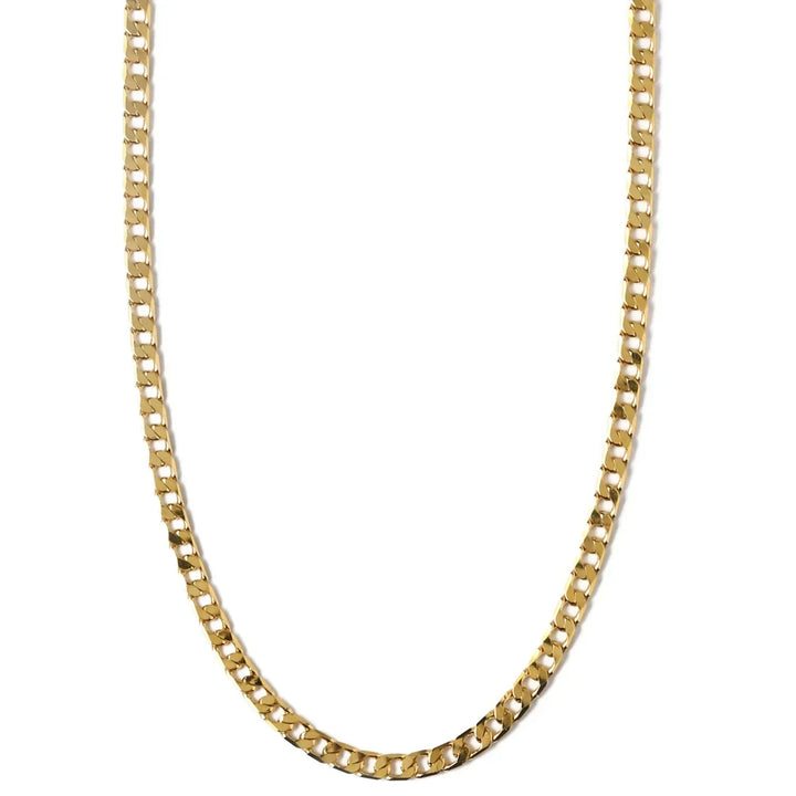 Collier en Chaîne à Maillons Plat | Or