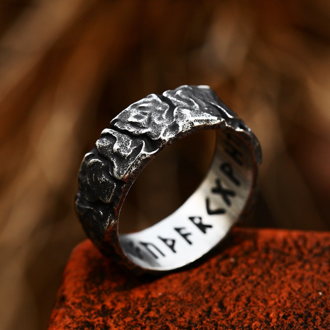 Bague Héritage en Argent et Pierre Vintage