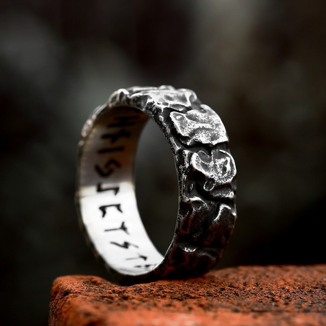 Bague Héritage en Argent et Pierre Vintage