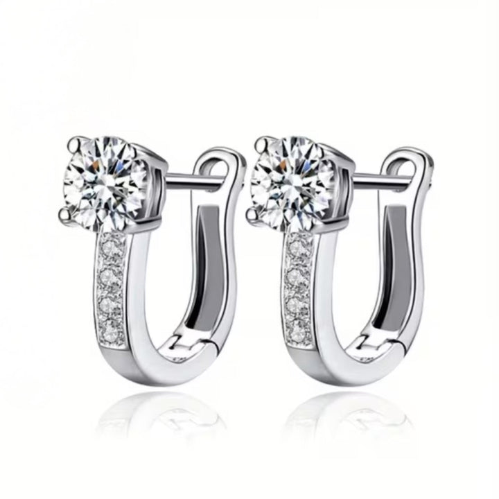Boucles d'oreilles avec pierres CZ