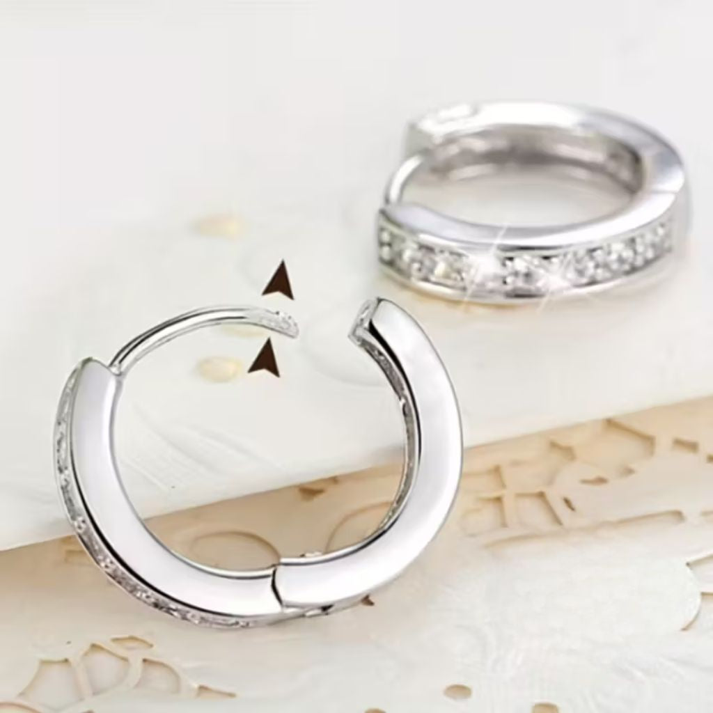 Boucles d'oreilles Minimal Sparkle
