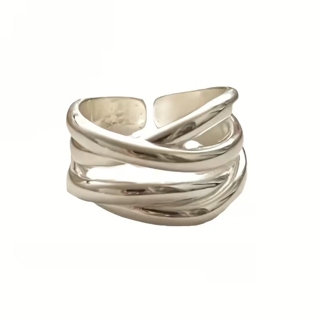 Bague en Argent Ajustable Boho