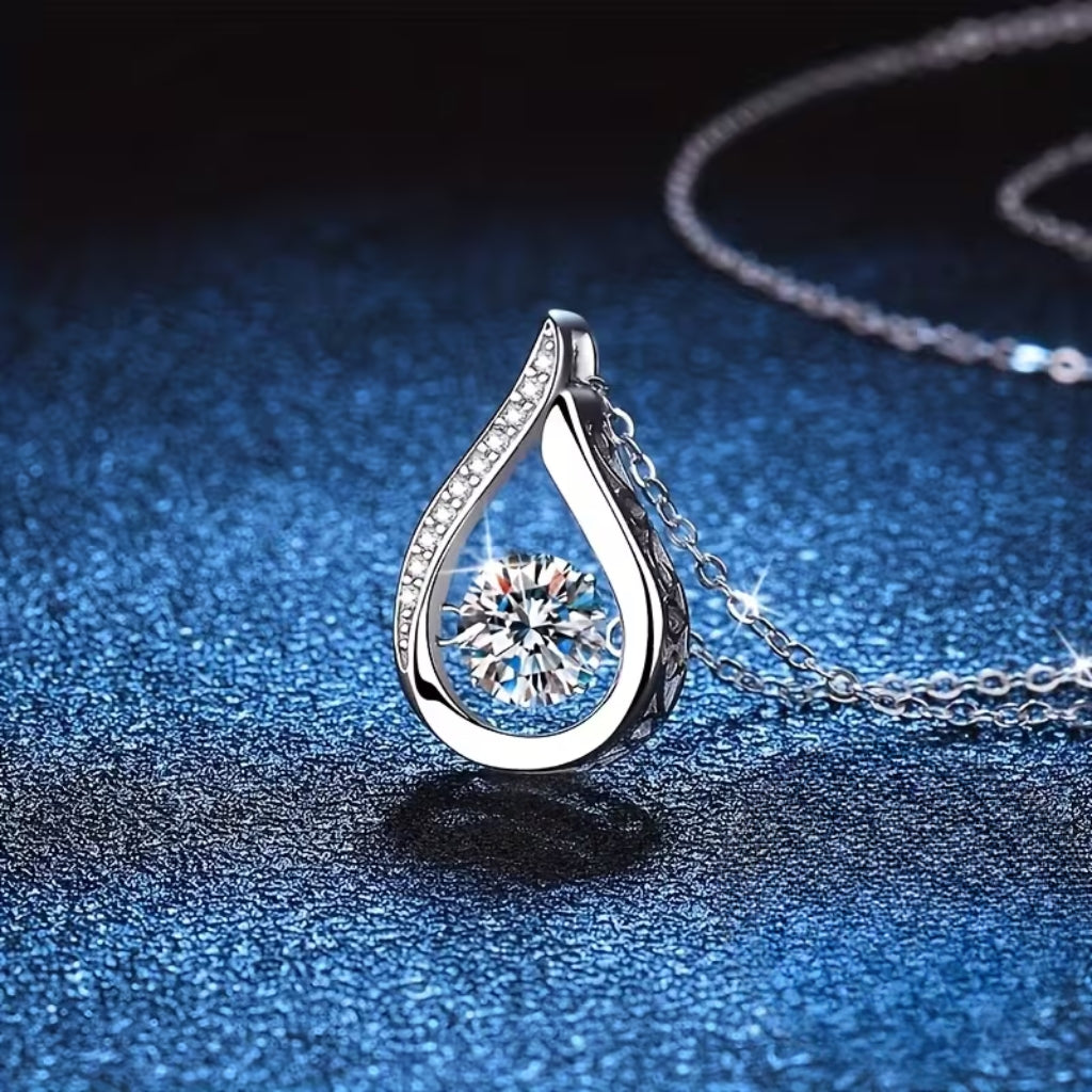 Collier Argent en Goutte