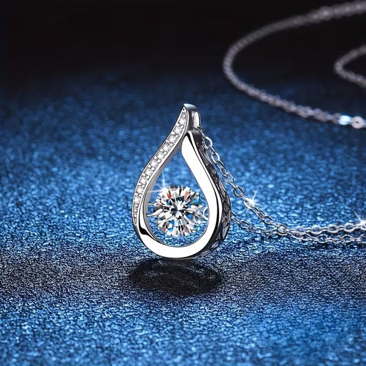 Collier Argent en Goutte