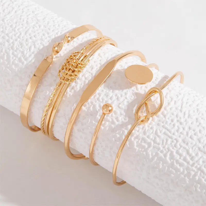 Bracelet Éléganse Noué | Or