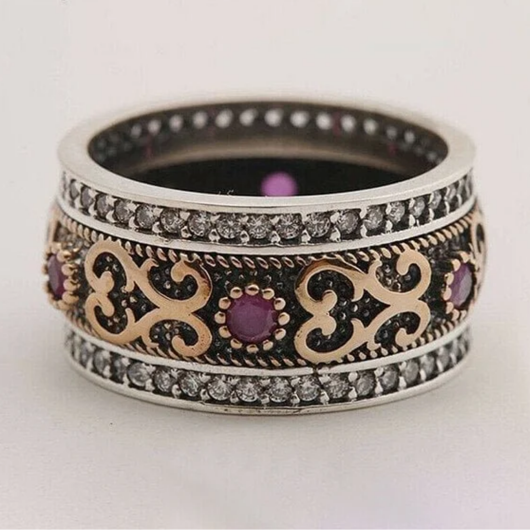 Bague en Argent & Or Héritage de Rome