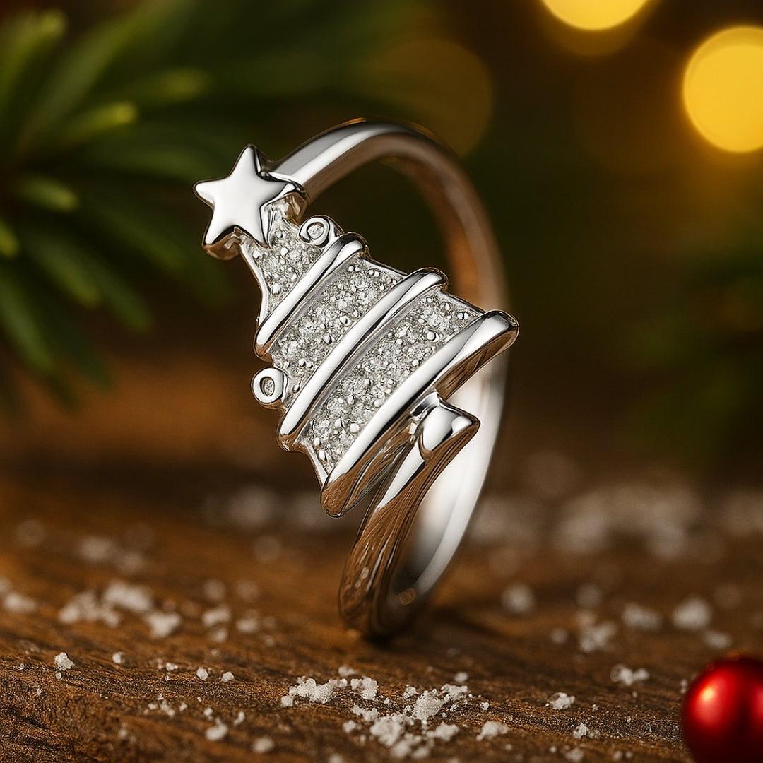 Bague en Argent Éternelle Tordue