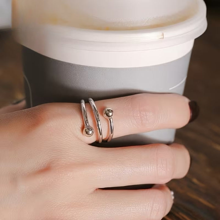 Bague Ajustable Ouverte