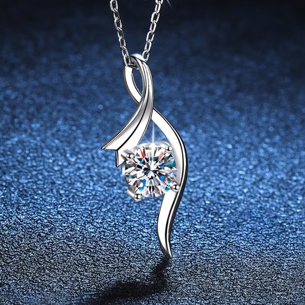 Collier en Moissanite Élégant