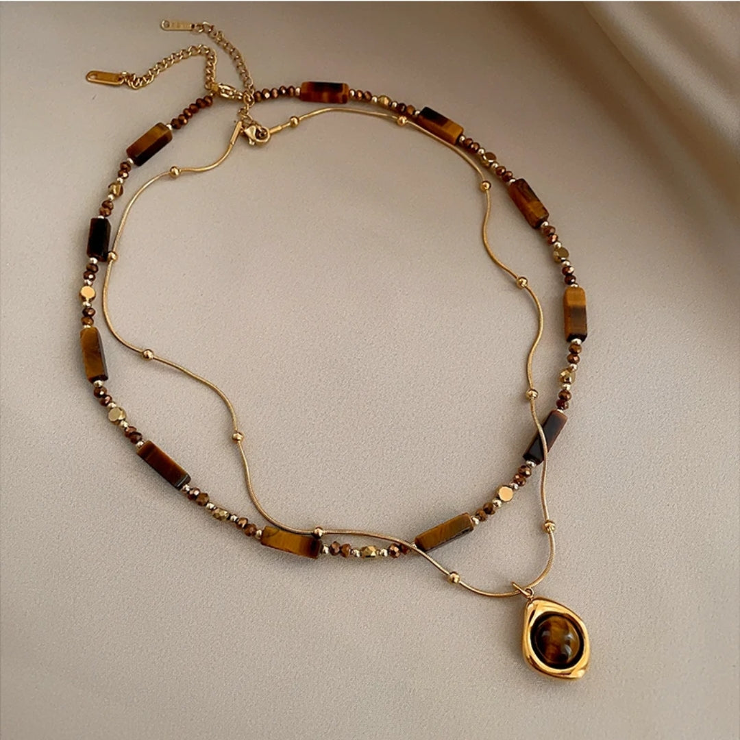 Collier en Œil de Tigre