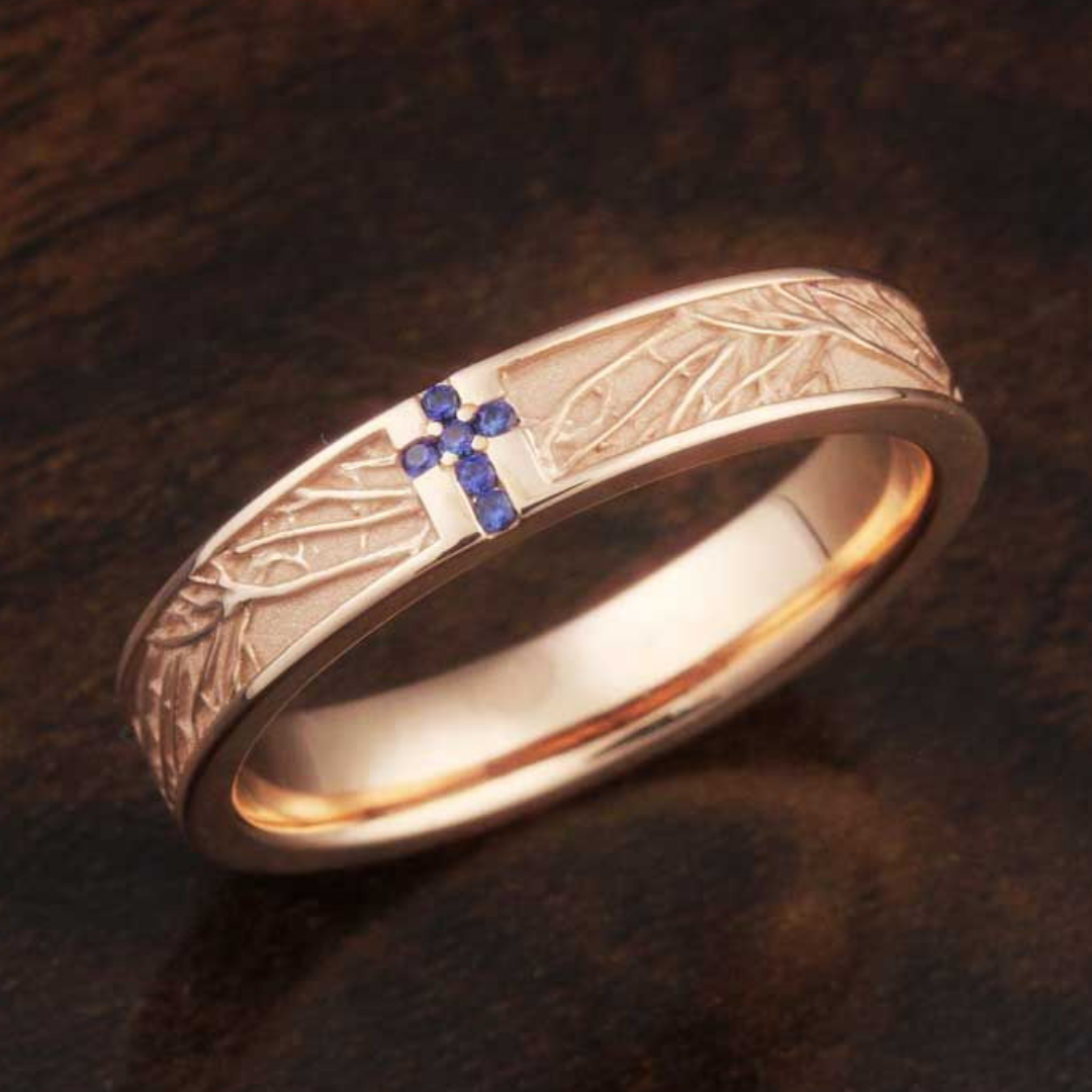 Bague Croix Sacrée