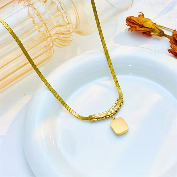 Collier Regalia Prism Émeraude | Or