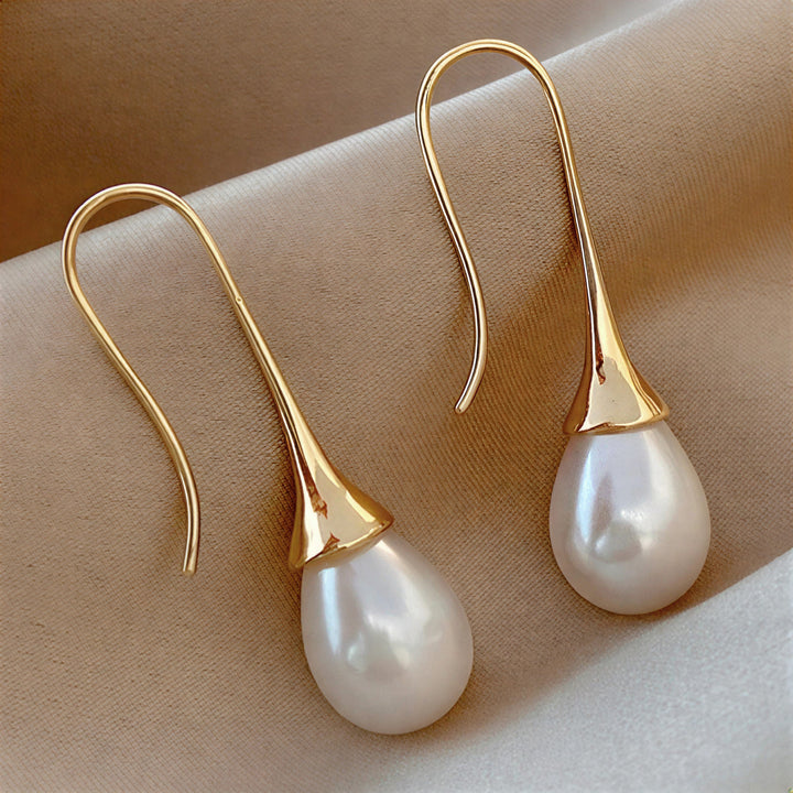 Boucles d'oreilles Élégance Classique en Perles