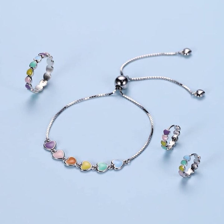 Bracelet en Argent Sterling avec Empreinte de Patte – Taille Ajustable