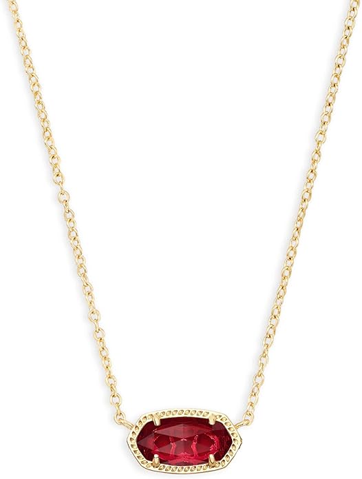 Collier Ovale Classique en Rubis | Or