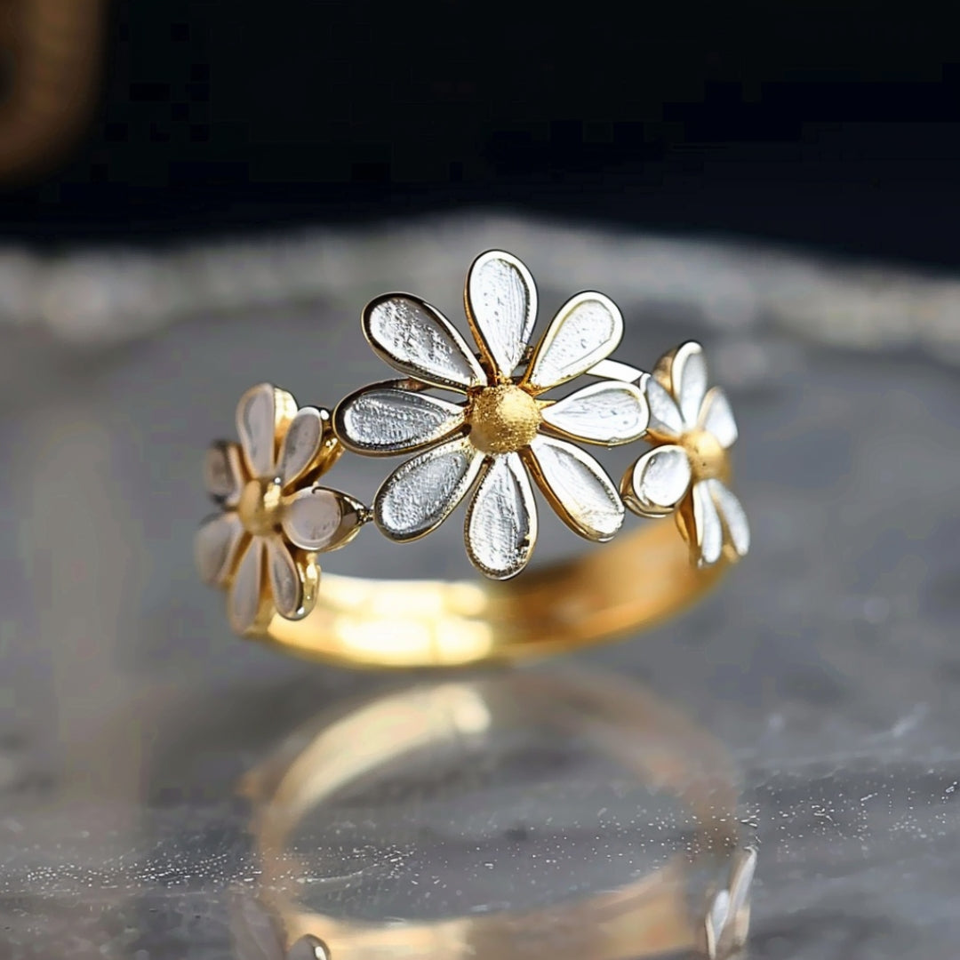 Bague en Or Marguerite