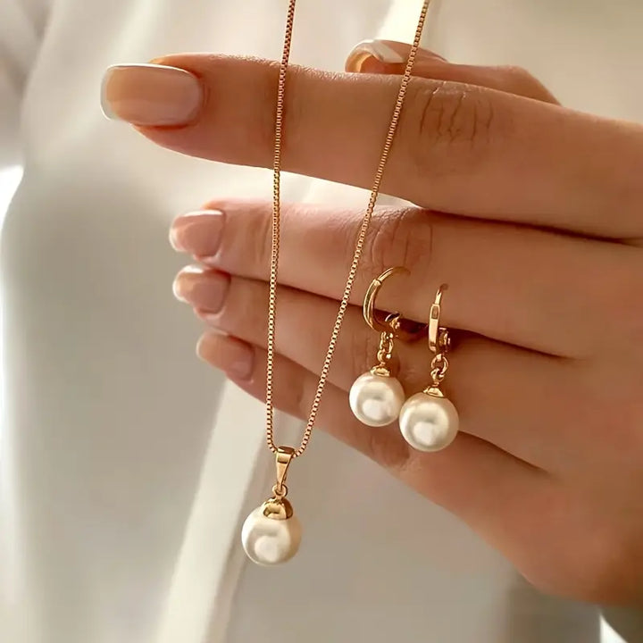 Collier en Perles Élégant et Gracieux