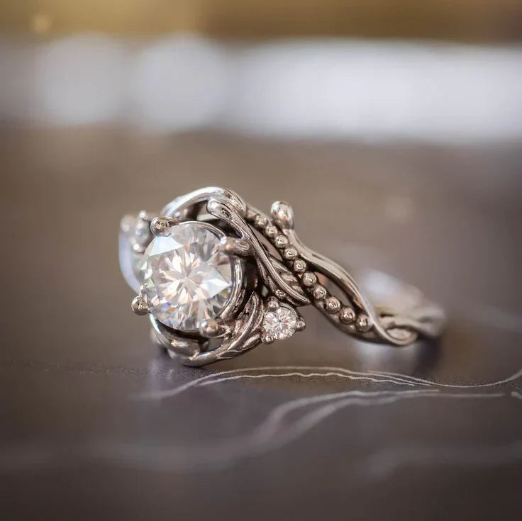 Bague en Zirconia Argent Élégante