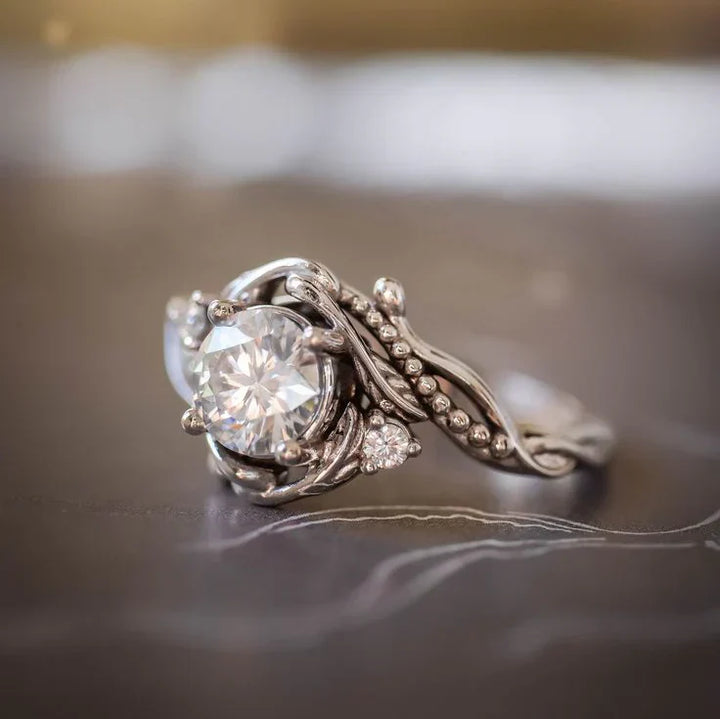 Bague en Zirconia Argent Élégante