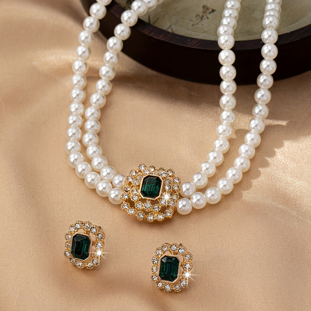 Bijoux Tamsin Verdalle émeraude | Or