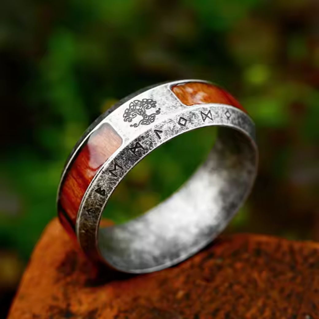 Bague Héritage en Bois de Fer