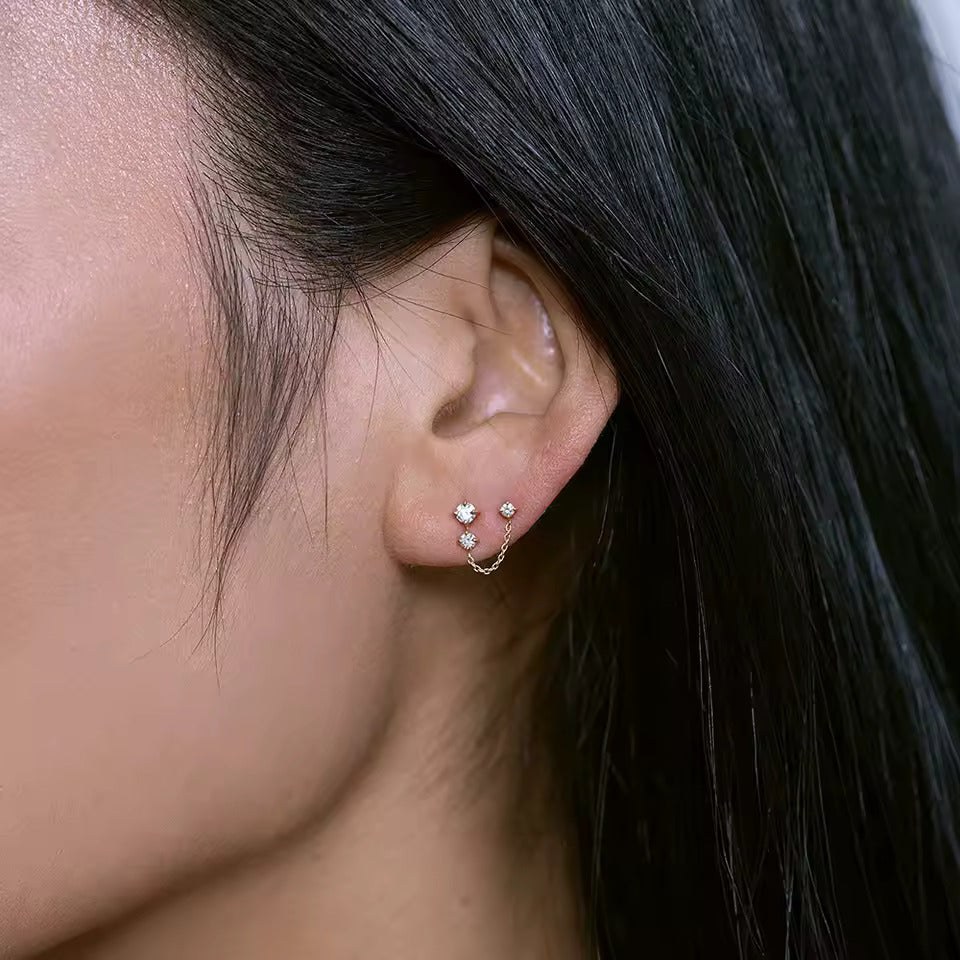 Boucles d'oreilles Esme | Or 16k