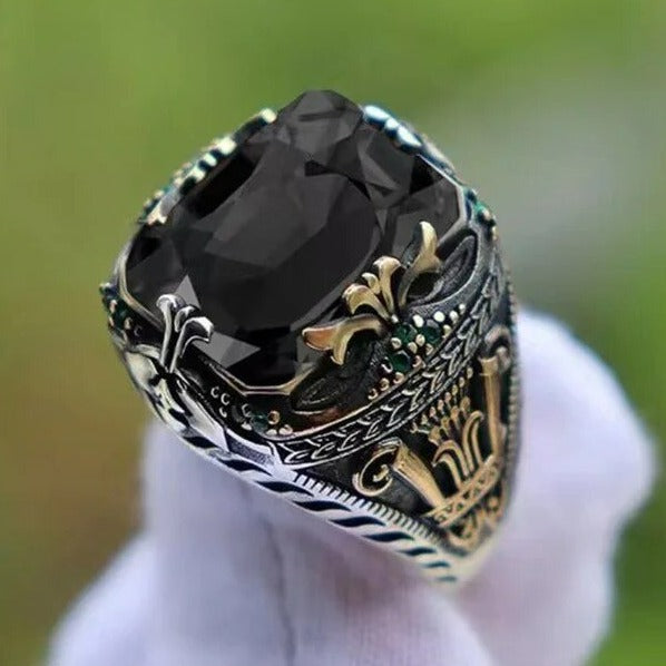 Bague de Sceau Turque Vintage
