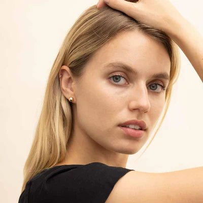 Boucles d'oreilles en forme de boule | Or