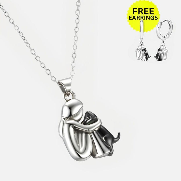 Collier Pendentif Cœur avec Boucles d'Oreilles Bonus – Offre Limitée