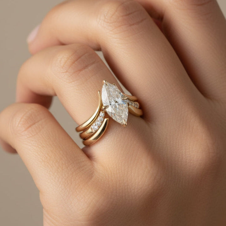 Bague en Or avec Couronne