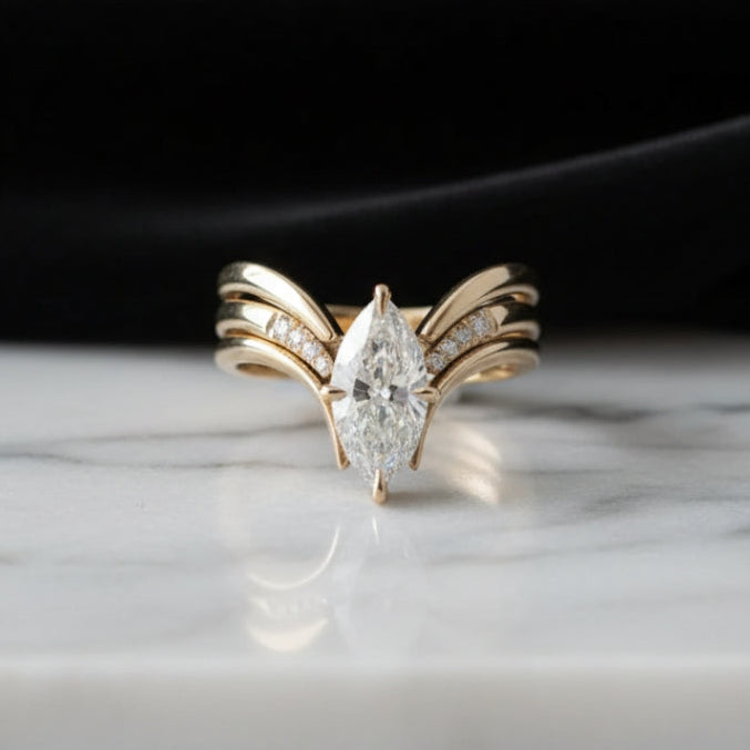 Bague en Or avec Couronne