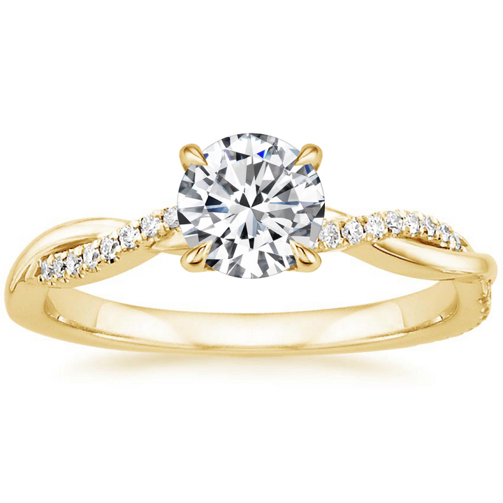 Bague Jane | Or Blanc