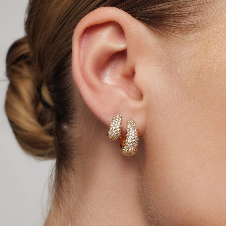 Jules Mini Boucles d'Oreilles | Or 16k