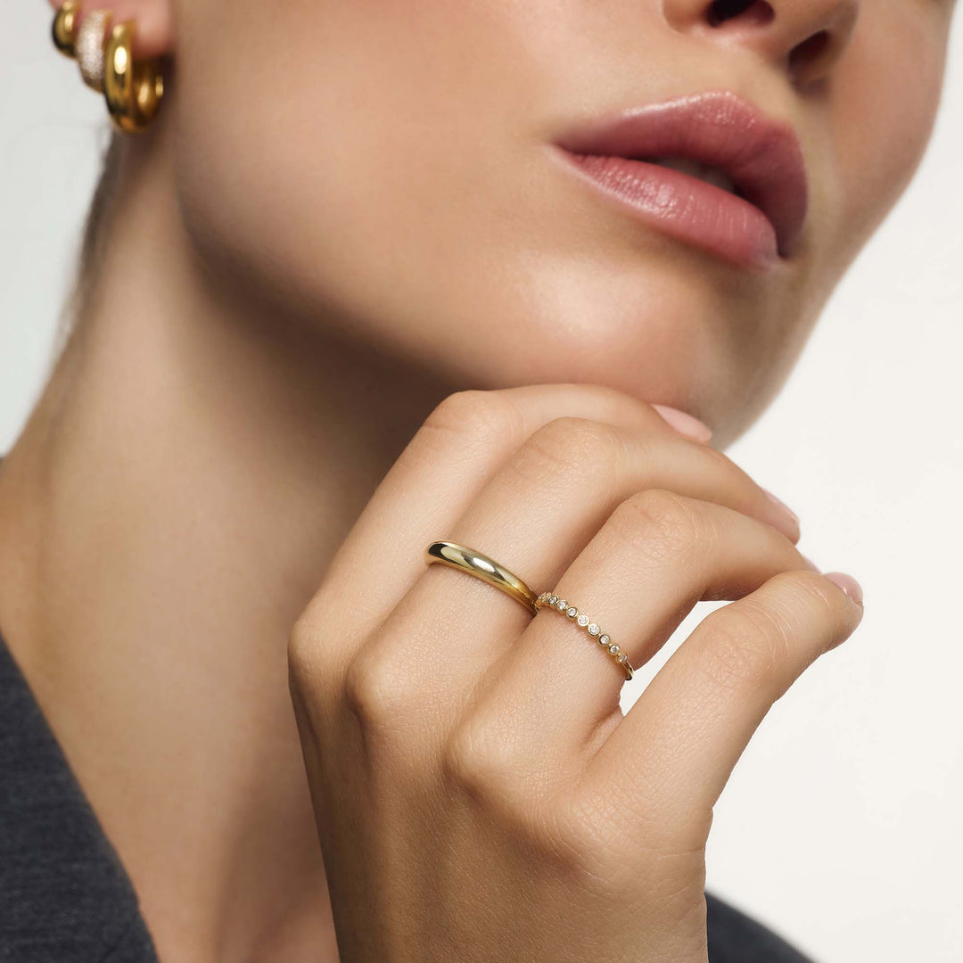 Bague Midi Dome