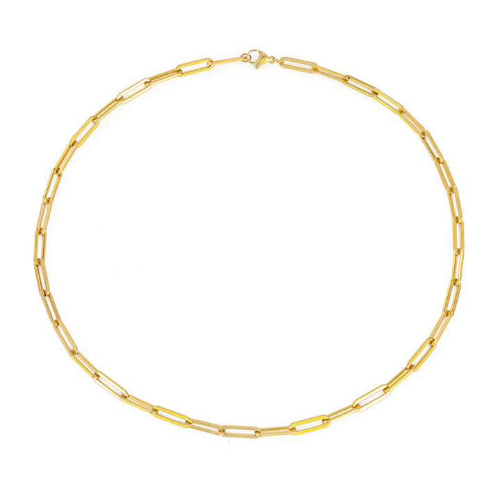 Collier Chaîne Élégant Archen | Or Blanc