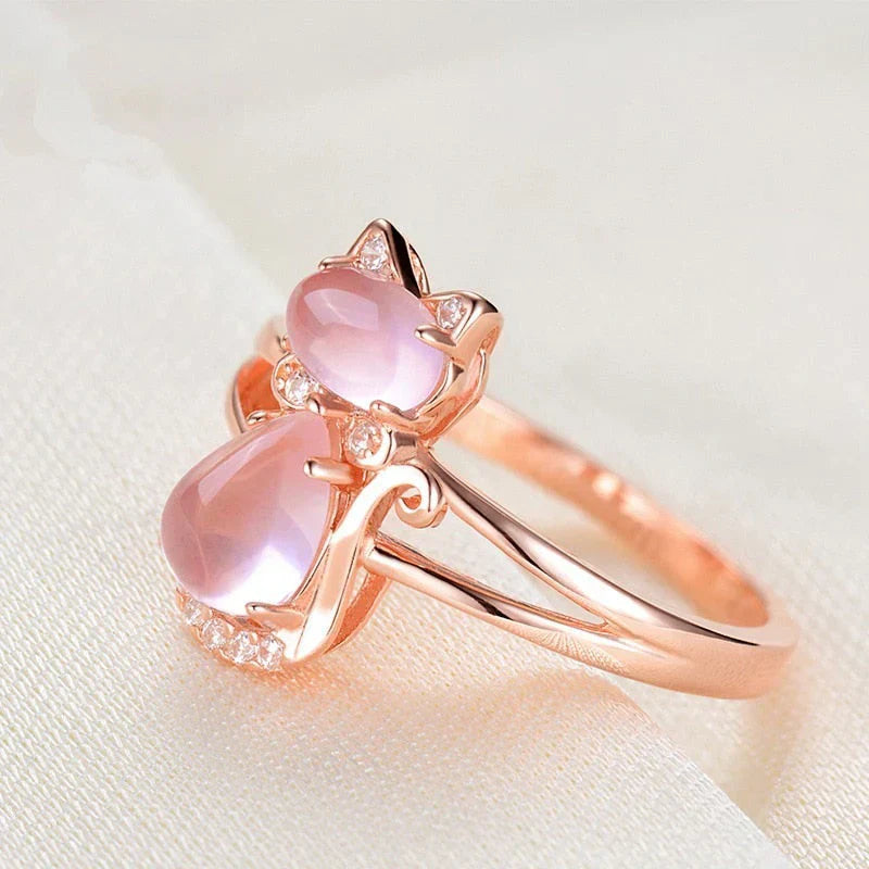 Bague en Argent Rose | Or Rose
