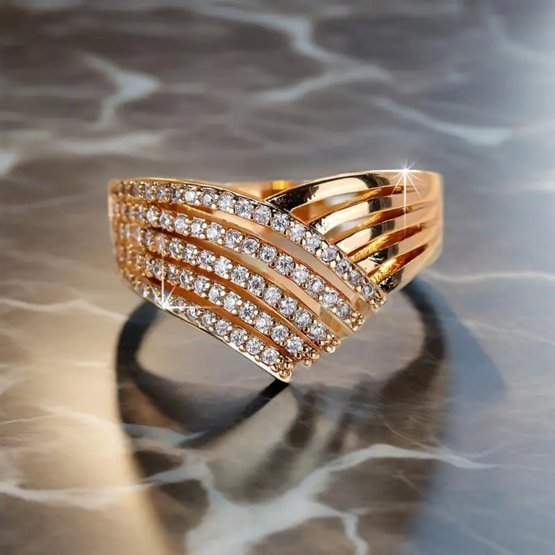 Bague en Or Pointue Sparky