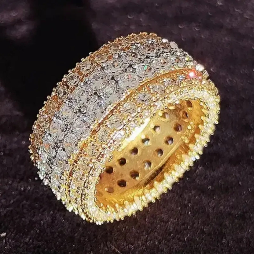 Bague en Or Zirconium