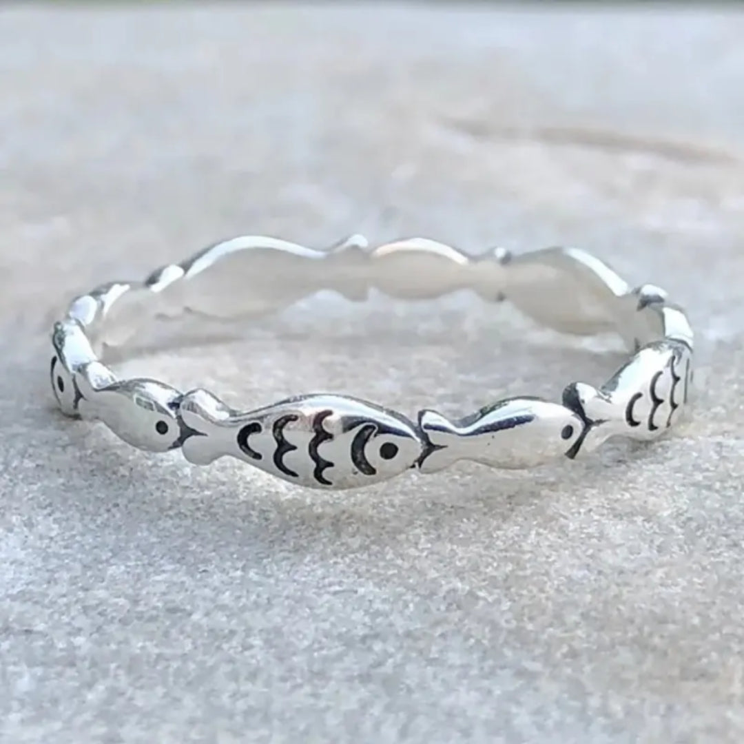 Bague Vintage Poisson Trail