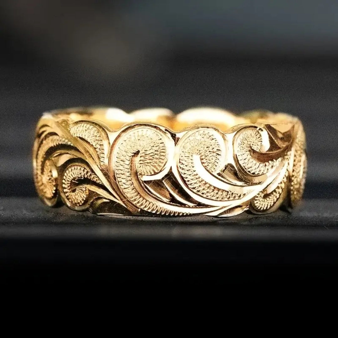 Bague Golden Ivy Trail