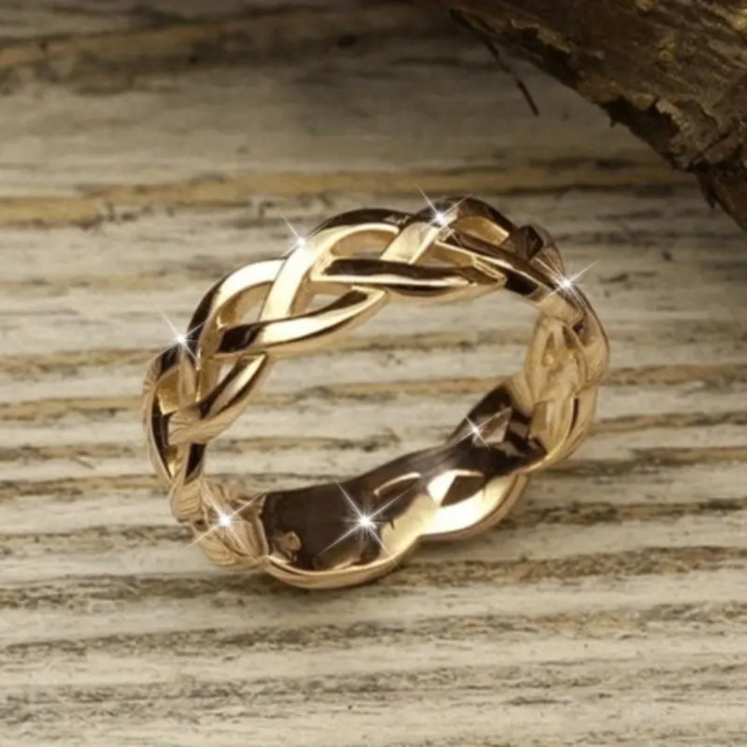 Bague en Or Tressée