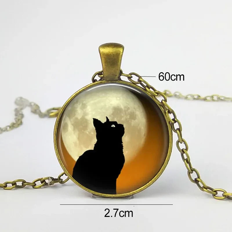 Pendentif en Verre Animal Esprit de la Forêt