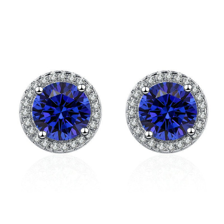 Boucles d'oreilles Lúcia Celestine | Or blanc